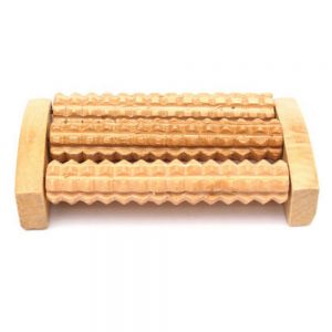 החנות של רז בריאות Traditional Wooden Foot Roller Massager Health Care Product Stress Relief Gifts