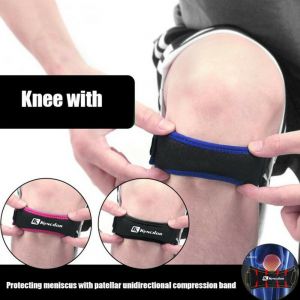 החנות של רז בריאות Soft Brace Knee Protector Belt Patella Tendon Strap Guard Support Health